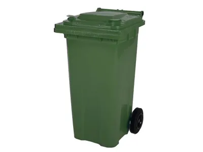 Produktbild von SARO 2 Rad Müllgroßbehälter 120 Liter  -grün-  Modell MGB120GR