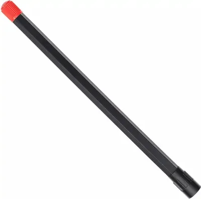 Zdjęcie produktu dla Plastikowa przedłużka zaworu do pompowania opon, czarna, długość 170 mm