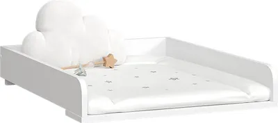 Produktbild von Wickelaufsatz Livinity Paolina Weiß 60 x 12.6 cm, Model 58820