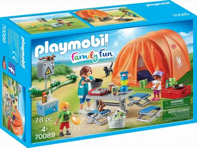 Produktbild von PLAYMOBIL Familien-Camping, 70089