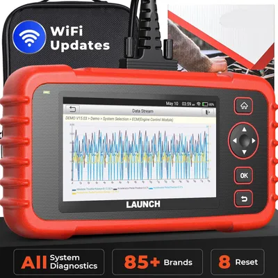 Imagen del producto de Dispositivo de diagnóstico OBD2 - Escáner para automóviles - Lector de códigos de error - Probador de sistemas - Herramienta de diagnóstico para automóviles