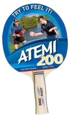 Produktbild von Atemi - Tischtennisschläger PP7686 (Einheitsgröße) (Rot/Orange)