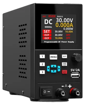 Produktbild von DC-Stromversorgung, programmierbare Steuerung, präzise Einstellung, I8-30V 10A