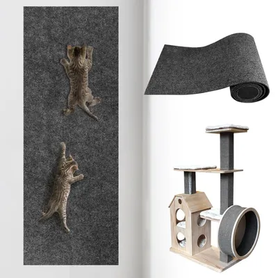 Produktbild von Selbstklebende Kratzbretter für Katzen 200 x 40 cm