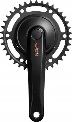 Produktbild von Shimano Nexus FC-C6000 38T 170mm 1-fach Kurbelgarnitur schwarz ALU Set