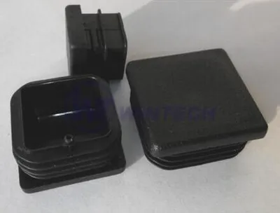 Immagine prodotto di Tappo quadrato in acciaio 90x90 mm, nero