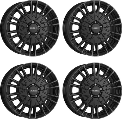 Obrázok produktu pre 4x DEZENT ráfik KE black 7x17 ET59 5x130 TKEYLBA59 kompatibilný s Toyota PROACE MAX