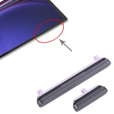 Immagine prodotto di Per Samsung Galaxy Tab S9 Plus Pulsante di alimentazione e pulsante del volume Parte di ricambio riparazione
