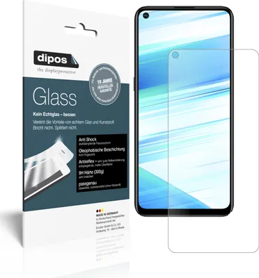 Produktbild von 2x Schutzfolie für Samsung Galaxy M40 matt - Anti-Shock 9H Folie dipos Glass Kunststoffglas