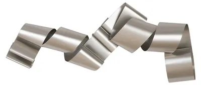 Zdjęcie produktu dla Gilde Wandobjekt, "Twist", Metall, champagnerfarben, VE 1, L. 13.5 cm, B. 75 cm, H. 28 cm 69863 4063387698631