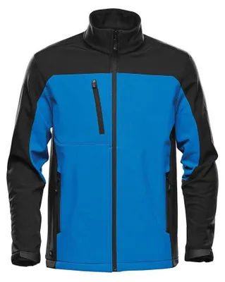 Produktbild von Stormtech - "Cascades" Softshelljacke für Herren FK3215 (M) (Azurblau/Schwarz)