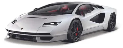 Image de Bburago 18-21102 - Maquette de voiture - Lamborghini Countach LPI 800-4 (blanche, échelle 1:24)