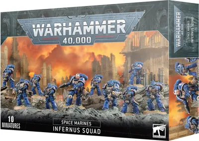Obrázok produktu pre W40k: Space Marines - Infernus Squad (10 figúrok)