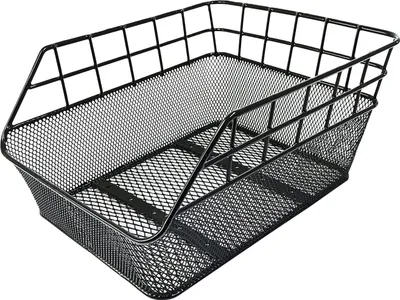 Produktbild von Fahrradkorb XXL Schultaschenkorb Einkaufskorb Gepäckträgerkorb Hinterradkorb 43 x 33 x 21 cm