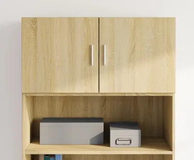 Produktbild von vidaXL Wandschrank Sonoma-Eiche 80x42,5x40 cm Holzwerkstoff