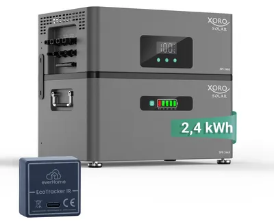 Produktbild von XORO SOLAR ATLAS-D PLUS 2.4 kWh + everHome EcoTracker