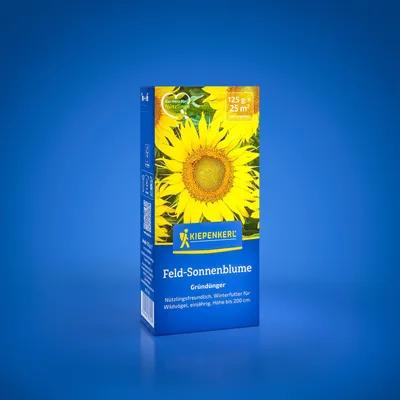 Produktbild von Kiepenkerl Saatgut Feld Sonnenblume Helianthus annuus 0,125 kg