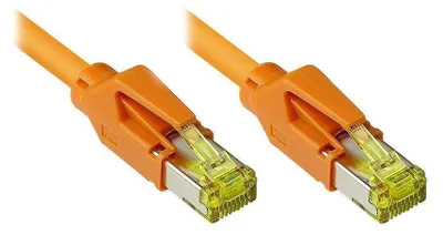 Produktbild von Patchkabel Cat.7 Draka UC900 Hirose TM31 S/FTP 10m Orange