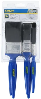 Produktbild von Malerpinsel Pinsel Set Flachpinsel Lackpinsel Lasurpinsel Lackierpinsel 5-tlg