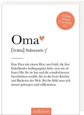 Produktbild von Oma (Substantiv, f)