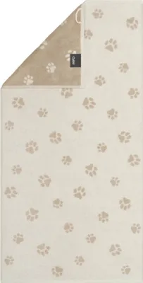 Zdjęcie produktu dla Ręcznik Cawö We love Dogs 6247 Kolor natura/beżowy Rozmiar 50x150