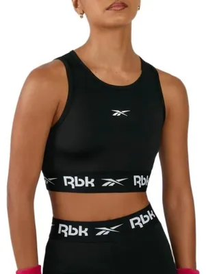 Obrázok produktu pre Reebok športová podprsenka s výrezmi, čierna, veľkosť M