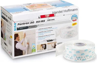 Produktbild von 1 Karton = 6 Rollen Siga Fentrim 20 50/85 mm