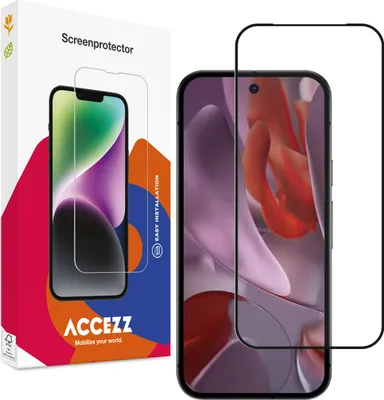 Image de Accezz Protecteur d'écran en verre trempé Full Cover pour le Google Pixel 9A