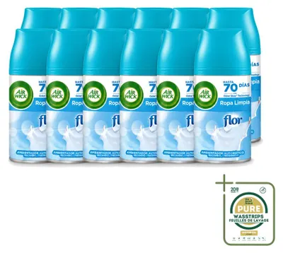 Produktbild von 12 x Air Wick Freshmatic Nachfüller - Blumen & Frische - 250 ml - Vorratspackung - 12 Stücke