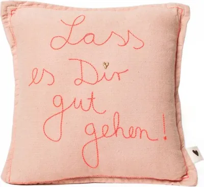 Produktbild von Mini Kissen "Lass es Dir gut gehen"
