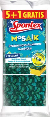 Obrázok produktu pre Spontex čistiace hubky, 6 ks