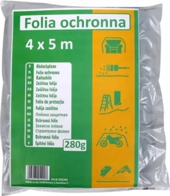 Zdjęcie produktu dla Kolorowa folia ochronna 280g 4 x 5m
