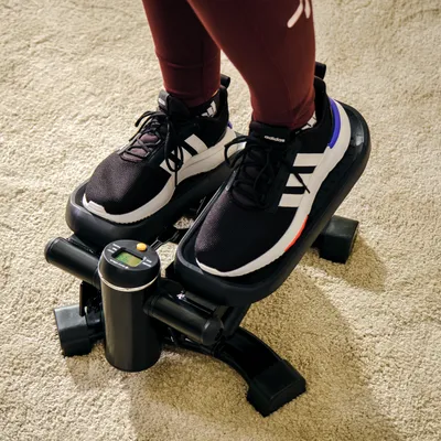 Image de SportPlus I Mini stepper 2 en 1 I petit vélo elliptique avec système de commutation breveté, stepper latéral, stepper vertical, vélo d'appartement, SP-MSP-005-B
