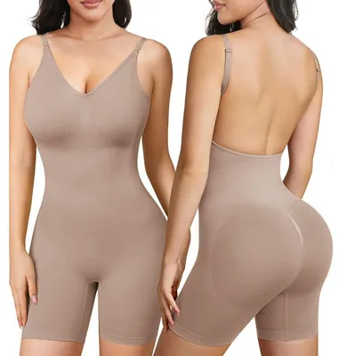 Produktbild von Eleganter Rückenfreier Shapewear Body für Damen mit Bauchkontrolle