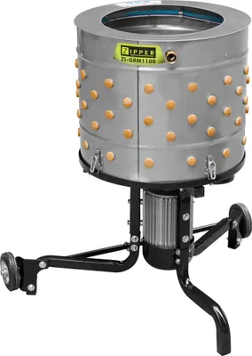 Produktbild von ZIPPER Geflügelrupfmaschine Hühner Gänse Rupfmaschine ZI-GRM1650