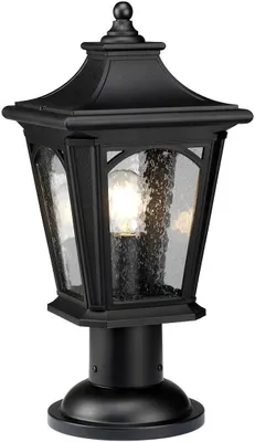 Produktbild von Elstead Bedford Außen-Stehleuchte E27 Mystic Schwarz IP44 Anti-Meerwasser