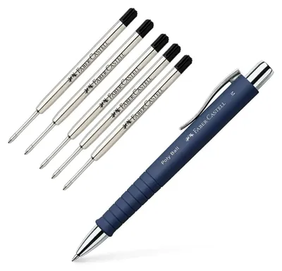 Produktbild von Faber-Castell 13779, 0,7 mm, Rund, Schwarz, Recycelbarer Kunststoff, Twist-out, 1 Stück(e)