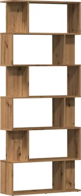 Produktbild von Bücherregal Artisan-Eiche 80x24x192 cm Holzwerkstoff