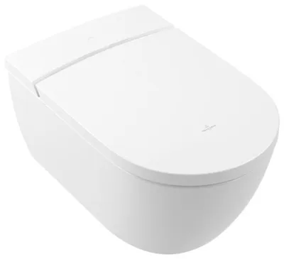 Immagine prodotto di Villeroy & Boch ViClean-I100, WC douche sans rinçage avec siège de WC, DirectFlush, 385x400x595mm, V0E100R1, V0E100R1