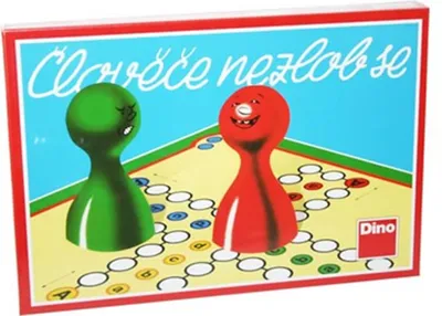 Obrázok produktu pre Človeče, nehnevaj sa spoločenská hra v krabici 33x23x3,5cm Dino