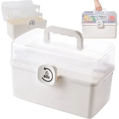 Obrázok produktu pre Verk 27553 Organizér na lieky 20 x 13 x 9,5 cm, biely