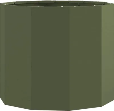 Zdjęcie produktu dla Donica Zielony oliwkowy 60 x 60 x 50 cm Stal