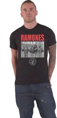Produktbild von Ramones - T-Shirt für Herren/Damen Uni RO1831 (XL) (Schwarz)