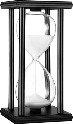 Produktbild von 30-Minuten-Sanduhr aus Holz – Kreatives Geschenk für die Zimmerdekoration, Büro, Küche oder zum Geburtstag