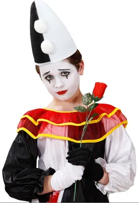 Produktbild von Pantomime Kinderhut Kostümzubehör schwarz-weiss