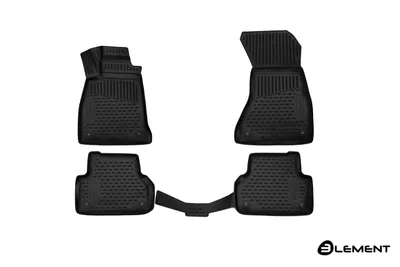 Produktbild von ELEMENT Gummi-Fussmatten 3D kompatible mit AUDI A5, 2016->, 4 tlg.