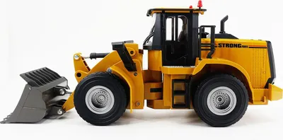 Obrázek produktu pro Huina 1567 1: 24 Simulační buldozer 6-Channel Bezdrátový dálkový ovladač Engineering Model