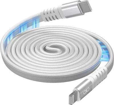 Image de Câble Renforcé Magnétique USB C / Lightning 3A 1.
