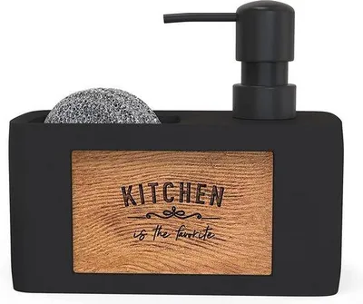 Immagine prodotto di Organizer da cucina con dispenser di sapone per lavello