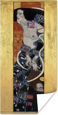 Produktbild von MuchoWow® Poster Judith II Salomè - Gustav Klimt 20x40 cm - Plakat - Foto